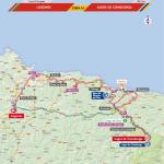 Streckenverlauf Vuelta a España 2016 - Etappe 10