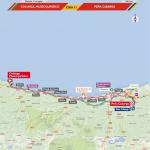 Streckenverlauf Vuelta a Espaa 2016 - Etappe 11