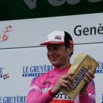 Sander Armee als Sieger der Bergwertung bei der Tour de Romandie 2016