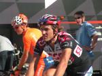 Fabian Cancellara auf dem Weg zur 2. Etappe der Tour de Suisse 2006