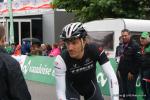 Fabian Cancellara auf dem Weg zum Start der Schweizer Meisterschaften 2014