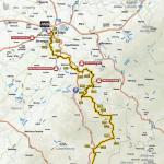 Streckenverlauf Lige - Bastogne - Lige Femmes 2017
