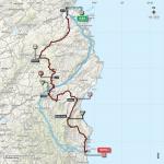 Streckenverlauf Giro dItalia 2017 - Etappe 2