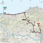 Streckenverlauf Giro dItalia 2017 - Etappe 4