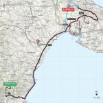 Streckenverlauf Giro dItalia 2017 - Etappe 7