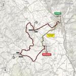 Streckenverlauf Giro dItalia 2017 - Etappe 10