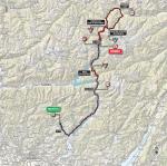 Streckenverlauf Giro dItalia 2017 - Etappe 16