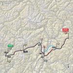 Streckenverlauf Giro d’Italia 2017 - Etappe 17