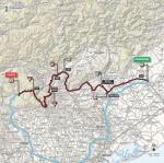 Streckenverlauf Giro dItalia 2017 - Etappe 20