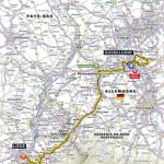 Streckenverlauf Tour de France 2017 - Etappe 2