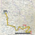 Streckenverlauf Tour de France 2017 - Etappe 5
