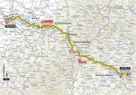 Streckenverlauf Tour de France 2017 - Etappe 6