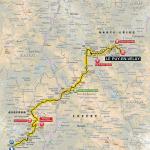 Streckenverlauf Tour de France 2017 - Etappe 15