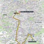 Streckenverlauf Tour de France 2017 - Etappe 21