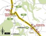 Streckenverlauf Tour de France 2017 - Etappe 7, Zwischensprint