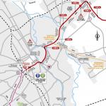 Streckenverlauf Tour de France 2017 - Etappe 6, letzte Kilometer