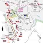 Streckenverlauf Tour de France 2017 - Etappe 14, letzte Kilometer
