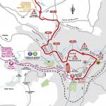 Streckenverlauf Tour de France 2017 - Etappe 15, letzte Kilometer