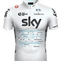 Startliste Tour de France 2017 - Trikot Team Sky (Bild: letour.fr)