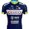 Startliste Tour de France 2017 - Trikot Wanty - Groupe Gobert (Bild: letour.fr)