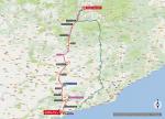 Streckenverlauf Vuelta a Espaa 2017 - Etappe 4