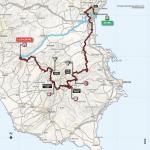 Streckenverlauf Giro dItalia 2018 - Etappe 4