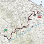 Streckenverlauf Giro d’Italia 2018 - Etappe 11
