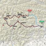 Streckenverlauf Giro dItalia 2018 - Etappe 15