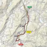 Streckenverlauf Giro dItalia 2018 - Etappe 16