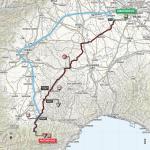 Streckenverlauf Giro dItalia 2018 - Etappe 18