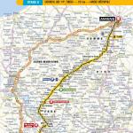 Streckenverlauf Tour de France 2018 - Etappe 8