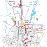 Streckenverlauf Tour de France 2018 - Etappe 2, letzte Kilometer