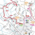 Streckenverlauf Tour de France 2018 - Etappe 5, letzte Kilometer