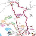 Streckenverlauf Tour de France 2018 - Etappe 6, letzte Kilometer