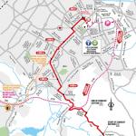 Streckenverlauf Tour de France 2018 - Etappe 9, letzte Kilometer
