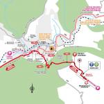 Streckenverlauf Tour de France 2018 - Etappe 14, letzte Kilometer