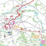 Streckenverlauf Tour de France 2018 - Etappe 15, letzte Kilometer