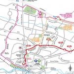 Streckenverlauf Tour de France 2018 - Etappe 18, letzte Kilometer