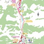 Streckenverlauf Tour de France 2018 - Etappe 19, letzte Kilometer