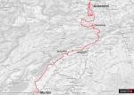 Streckenpräsentation der Tour de Suisse 2019: Karte Etappe 4