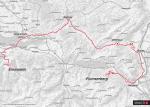 Streckenpräsentation der Tour de Suisse 2019: Karte Etappe 6