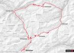 Streckenpräsentation der Tour de Suisse 2019: Karte Etappe 9