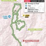 Streckenverlauf Tour of the Alps 2019 - Etappe 4