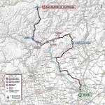 Streckenverlauf Giro dItalia 2019 - Etappe 19