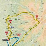 Streckenverlauf Critrium du Dauphin 2019 - Etappe 1