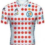 Reglement Tour de France 2019 - Weies Trikot mit roten Punkten (Bergwertung)