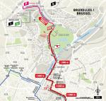 Streckenverlauf Tour de France 2019 - Etappe 1, letzte 5 km