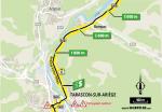 Streckenverlauf Tour de France 2019 - Etappe 15, Zwischensprint