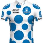 Reglement Vuelta a España 2019 - Weißes Trikot mit blauen Punkten (Bergwertung)