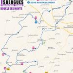 Streckenverlauf Grand Prix International dIsbergues - Pas de Calais Fminin 2019, erster Rundkurs (98,3 km)